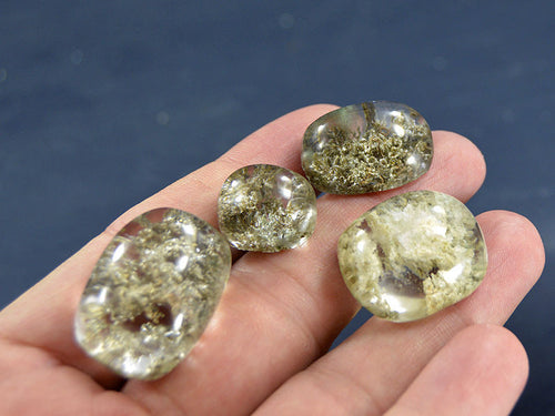 Very Unique Inclusion Quartz Cabochans from Zagi Pakistan