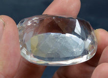 Huge Faceted VSI Quality Quartz Gemstone With Top Luster from Pakistan