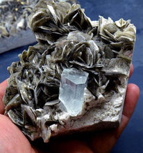 Awesome Terminated and Damage Free Equamarine Crystal Specimen With Mica