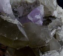 Very Amazing Bi Color Kunzite Crystal Specimen Combined with Quartz From Afghanistan