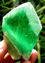 Well Terminated V shape Green Hiddenite Kunzite Crystal From  Afghanistan